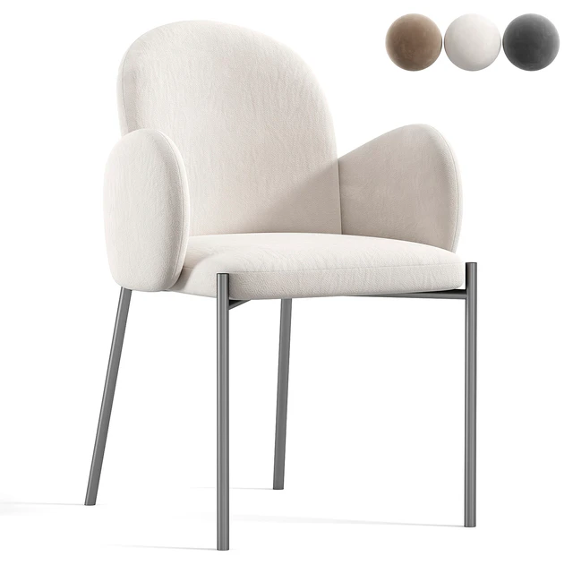 Стул Мейси Cozy White — Скачать