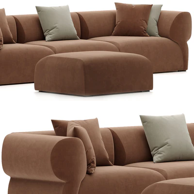 BUTTERFLY OUTDOOR SOFA  B&B ITALIA — Вид 4