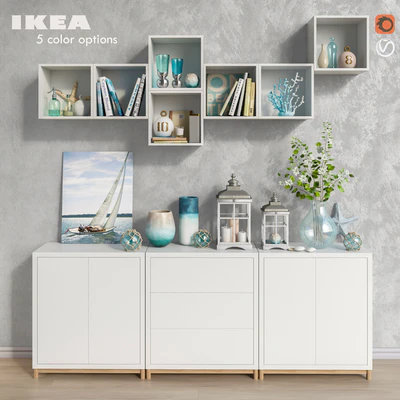Модульная мебель IKEA, аксессуары и декор set 8 — Вид 1