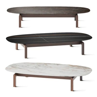 Porada Quay Ovale Coffee Tables — Вид 1