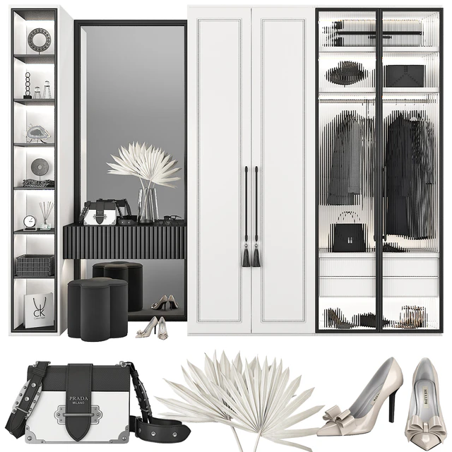 Hallway furniture composition 100 — Descargar