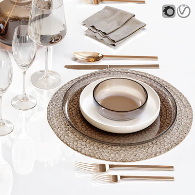 Сервировка стола / Table setting 28 — Вид 3