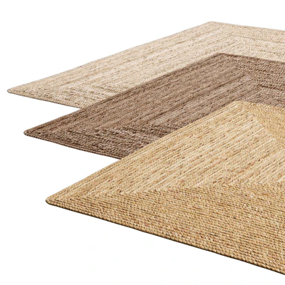 Natural braided jute rug — Ver 6