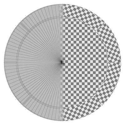 Large Round Wall Mirror BRYS3835 — Ver 3