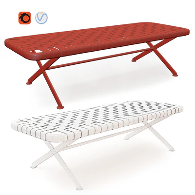 Bench axxia cuoio — Ver 2