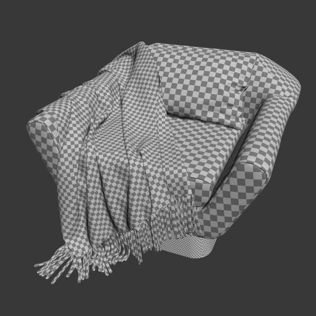 Koumac armchair — Скачать