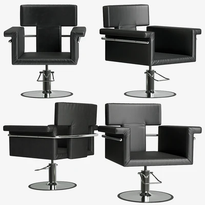 Nicole chair (Nicole hairdresser's armchair) — Ver 1