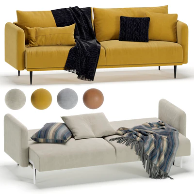 Sofa Loft Sayle Barhat Emerald / Диван Сайле — Ver 1
