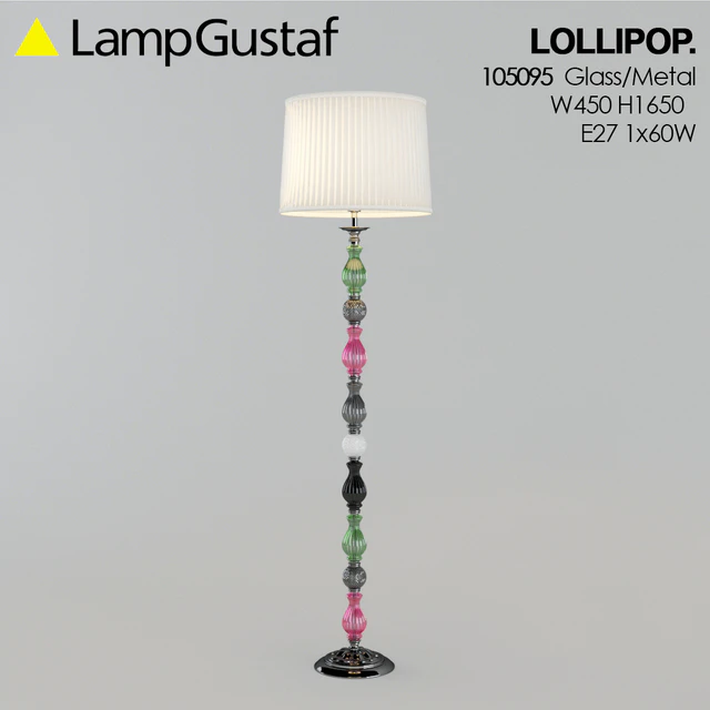 Floor lamp LAMPGUSTAF LOLLIPOP — Descargar
