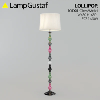 Floor lamp LAMPGUSTAF LOLLIPOP — Descargar