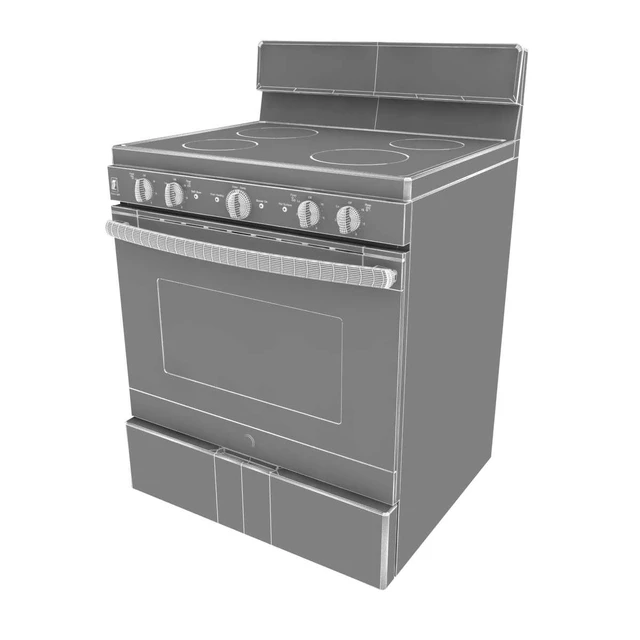 General Electric 30 Free-standing Electric Radiant Smooth Cooktop Range — Descargar