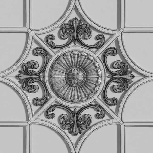 Ceiling moldings 3344 — Download