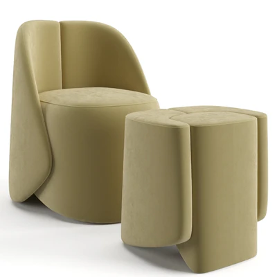 Baxter Keren little armchair — Вид 1