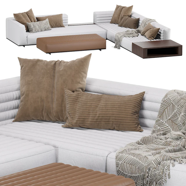 Minotti Roger Sofa — Descargar