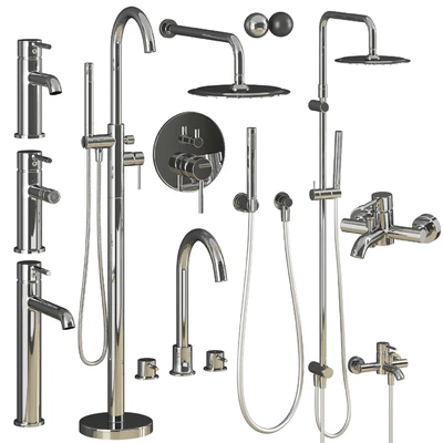 Faucets and showers Damixa Scandinavian Pure set — Ver 4