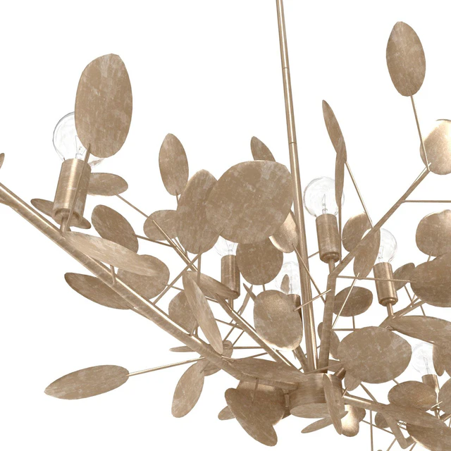 Currey and company Lunaria Oval Chandelier — Descargar