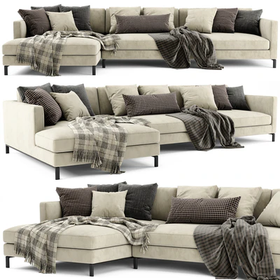 Verzelloni Hampton Chaise Longue Sofa — Вид 1