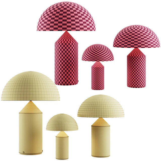 007 Oluce ATOLLO table lamp 00 — Скачать