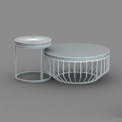 Dome deco set of coffee tables — Ver 2