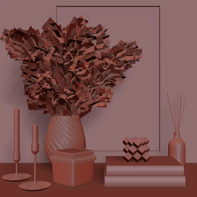 Decor Set Pampa Grass — Ver 5