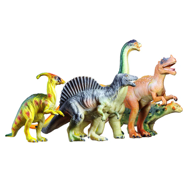Collection of Five Dinosaur Toys — Descargar