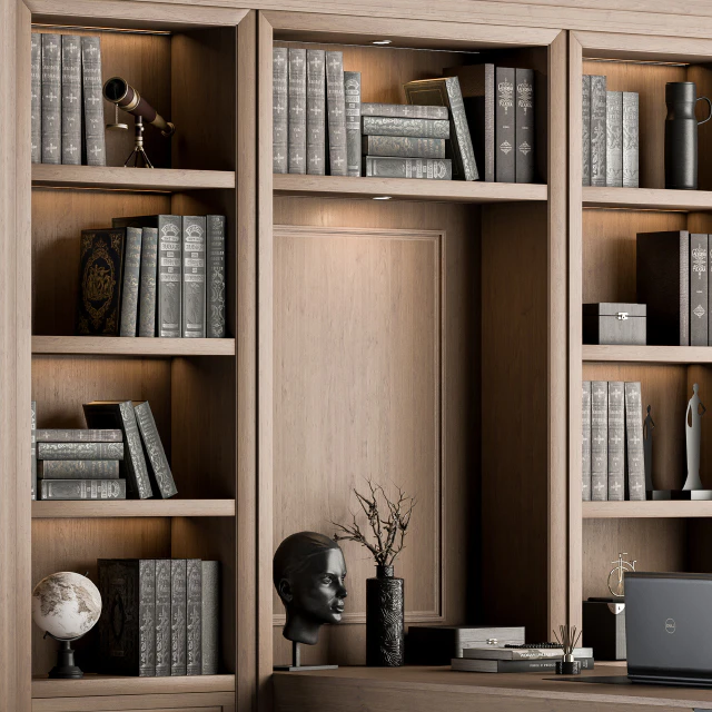 Office Furniture - T-Desk Manager Set 28 — Скачать