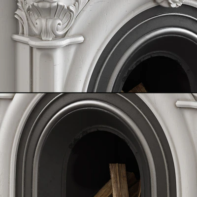 Victorian fireplace — Ver 2
