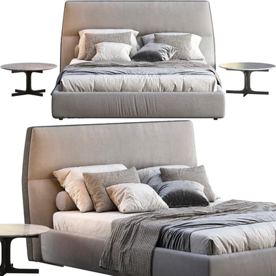 Bed MisuraEmme Cozy — Ver 4