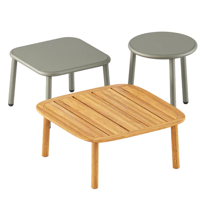 Twins 6060 and Yard Coffee tables by Emu — Ver 4
