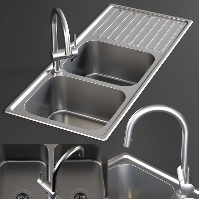 Sink Alba Mixer Smeg — Descargar