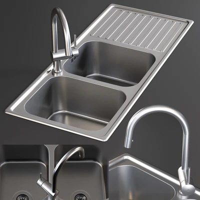 Sink Alba Mixer Smeg — Ver 1
