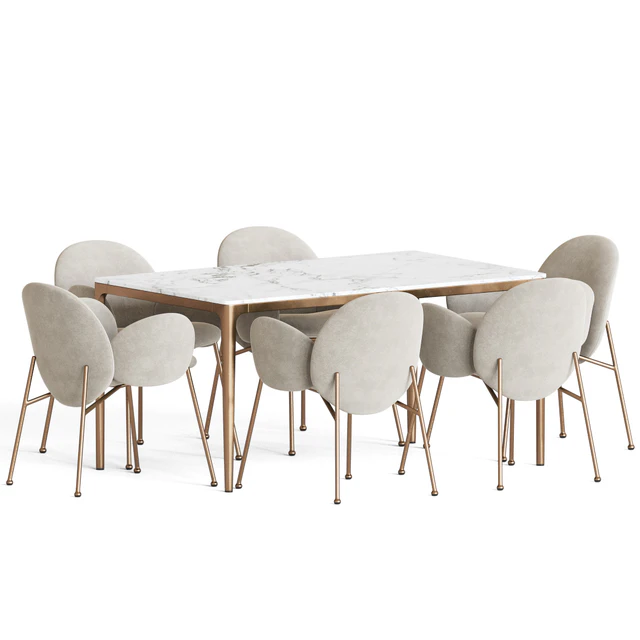 Ola Chair Canto Table Dining Set — Скачать