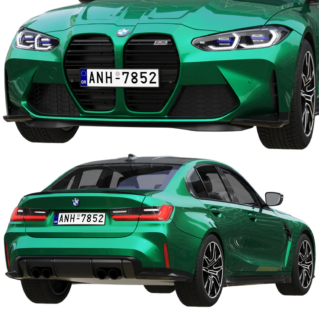 BMW M3 Competition G80 2021 — Download