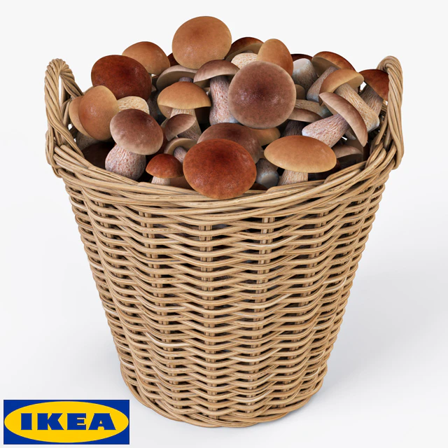 IKEA Shopping NIPPRIG with mushrooms — Descargar