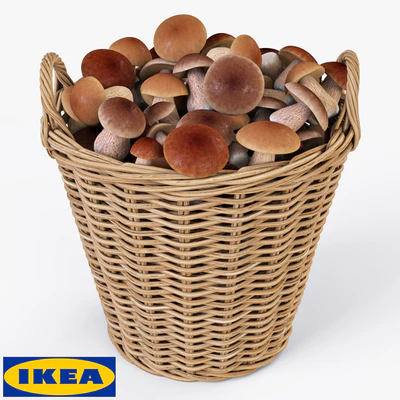 IKEA Shopping NIPPRIG with mushrooms — Ver 1