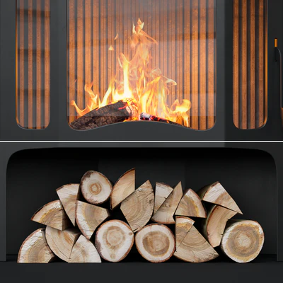 Fireplace MUNICH — Ver 5