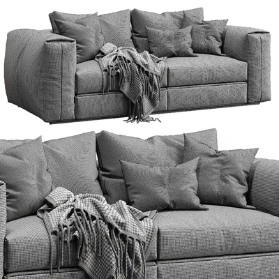 Flexform Sofa Asolo (2 color version) — Ver 5
