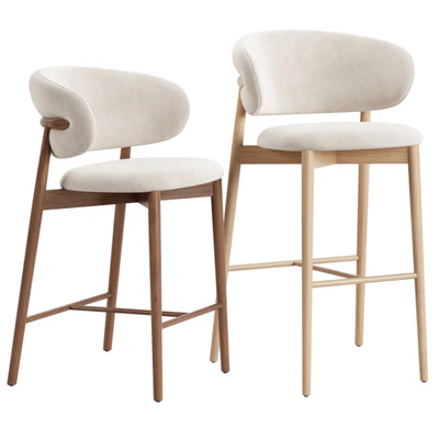 Oleandro , Family Look , Martin. Set of Bar Stool — View 3