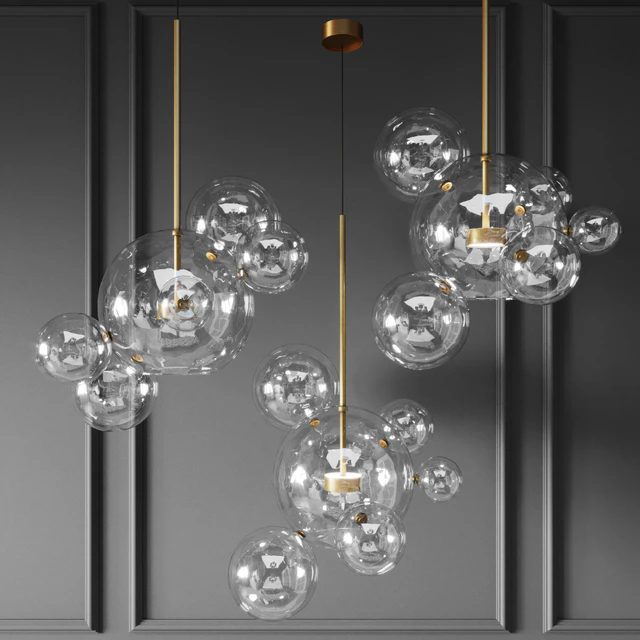 Suspenting lamps giopato & coombes bolle bls 6 lamp — Descargar