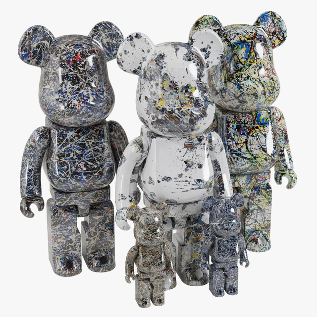 Bearbrick / Jackson Pollock — Descargar