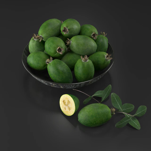Fruit plate feijoa — Descargar