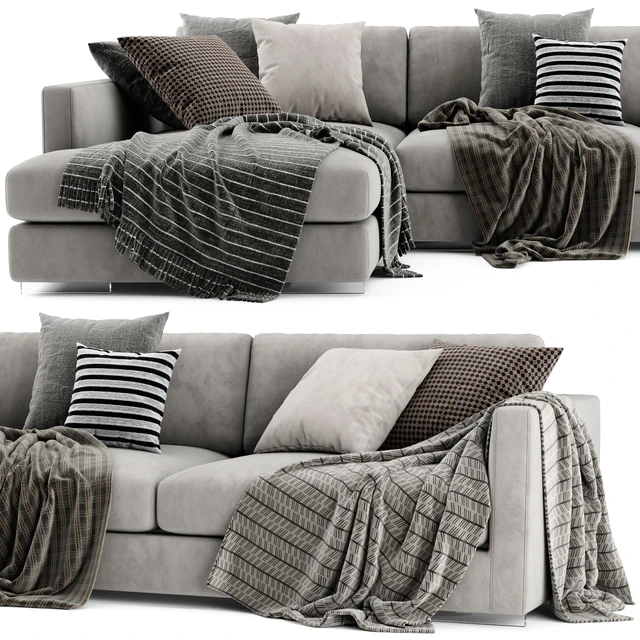Flexform Magnum Chaise Longue Sofa 2 — Скачать