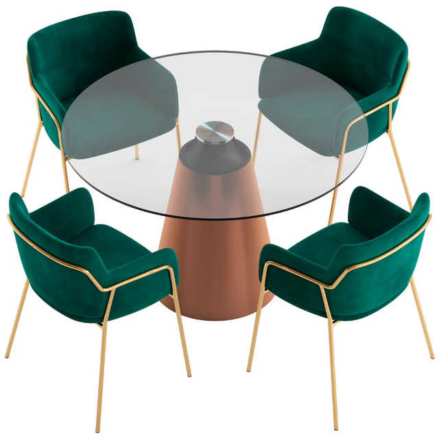 Cult Furniture Harriet Chair and Keys Road Designs Hattie Table — Descargar