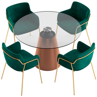 Cult Furniture Harriet Chair and Keys Road Designs Hattie Table — Ver 4