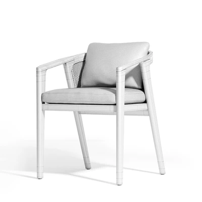 RH / MALTA TEAK ARMCHAIR — Ver 5