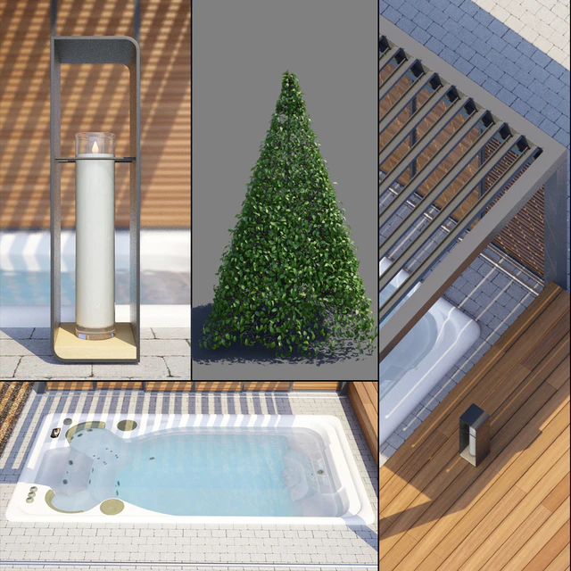 Зона отдыха Пергола | Pergola Patio — Скачать
