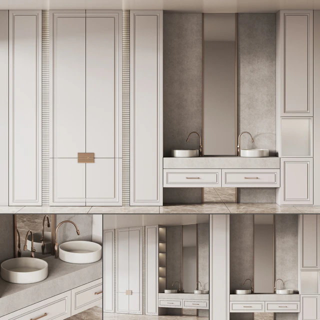 Bathroom Furniture Set 19 — Descargar