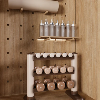 Yoga and Fitness Shelf — Ver 4