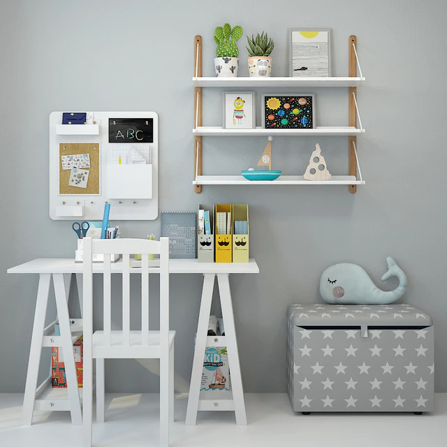 Writing desk and decor for a child 4 — Descargar
