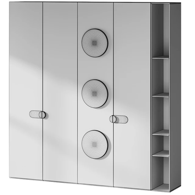 91 Wardrobe Composition with shelves — Скачать